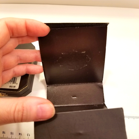 NIB Juicy Couture Pink Enamel Strawberries Crystals & Gold Hoop Earrings RARE - Picture 8 of 11